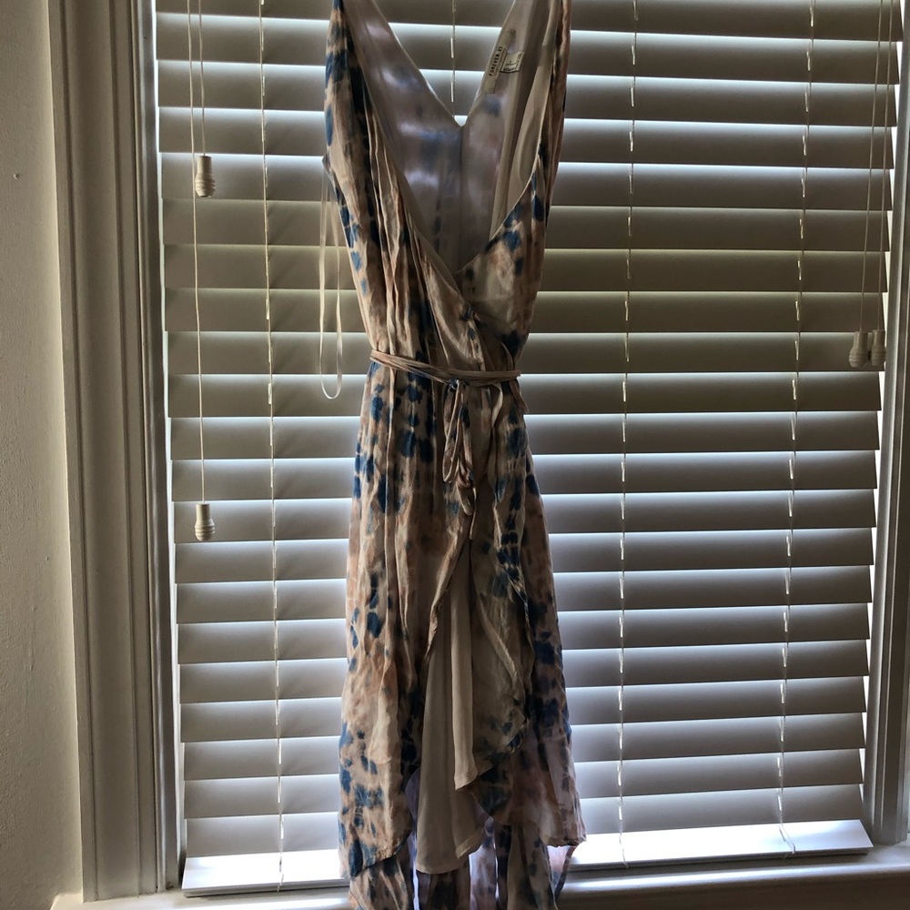 High Low Tie Dye Dress